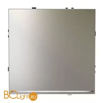 Проходной переключатель встраиваемый VOLTUM S70 одноклавишный с подсветкой 10А, (шелк) VLS010404