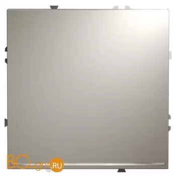 Проходной переключатель встраиваемый VOLTUM S70 одноклавишный с подсветкой 10А, (кашемир) VLS010403