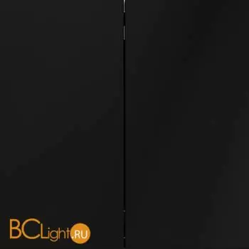 Выключатель с самовозвратом встраиваемый VOLTUM S70 двухклавишный 10А, (черный матовый) VLS020608 - Фото 0