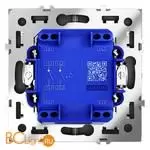 Выключатель с самовозвратом встраиваемый VOLTUM S70 двухклавишный 10А, (графит) VLS020607 - Фото 2