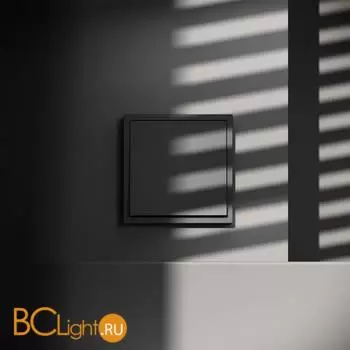 Проходной переключатель встраиваемый VOLTUM S70 одноклавишный 10А, (графит) VLS010307 - Фото 3