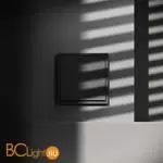 Проходной переключатель встраиваемый VOLTUM S70 одноклавишный 10А, (черный матовый) VLS010308 - Фото 3