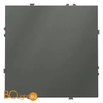 Проходной переключатель встраиваемый VOLTUM S70 одноклавишный 10А, (титан) VLS010306