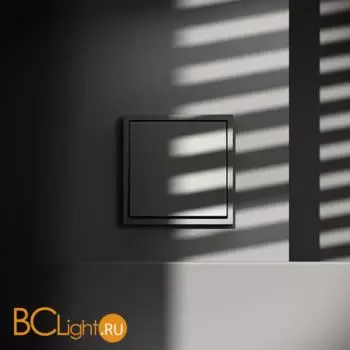 Проходной переключатель встраиваемый VOLTUM S70 одноклавишный 10А, (титан) VLS010306 - Фото 3