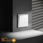 Проходной переключатель встраиваемый VOLTUM S70 одноклавишный с подсветкой 10А, (белый матовый) VLS010402 - Фото 4