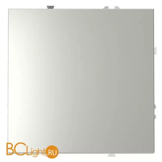 Проходной переключатель встраиваемый VOLTUM S70 одноклавишный 10А, (сталь) VLS010305