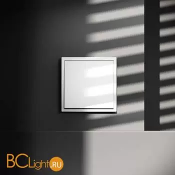 Проходной переключатель встраиваемый VOLTUM S70 одноклавишный 10А, (белый глянцевый) VLS010301 - Фото 3