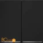 Проходной переключатель встраиваемый VOLTUM S70 двухклавишный с подсветкой 10А, (графит) VLS020407 - Фото 0