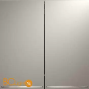 Проходной переключатель встраиваемый VOLTUM S70 двухклавишный с подсветкой 10А, (кашемир) VLS020403 - Фото 0