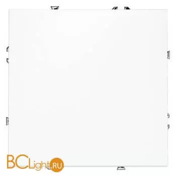 Проходной переключатель встраиваемый VOLTUM S70 одноклавишный 10А, (белый матовый) VLS010302