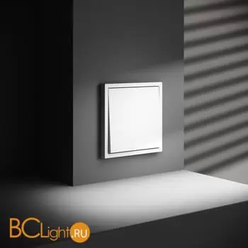 Проходной переключатель встраиваемый VOLTUM S70 одноклавишный 10А, (белый матовый) VLS010302 - Фото 4