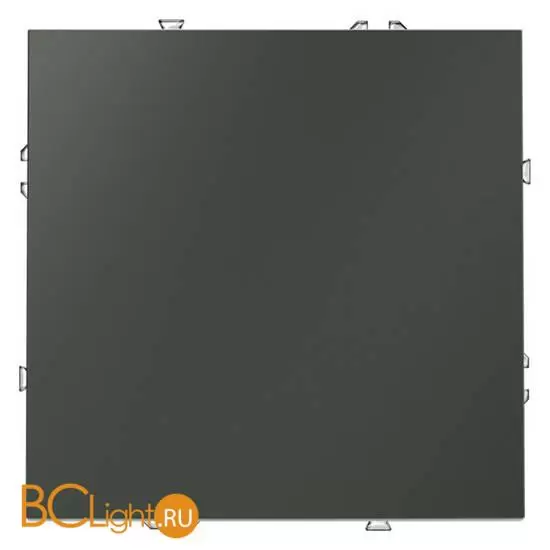 Перекрестный переключатель встраиваемый VOLTUM S70 одноклавишный 10А, (титан) VLS010506