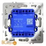 Проходной переключатель встраиваемый VOLTUM S70 двухклавишный 10А, (сталь) VLS020305 - Фото 2