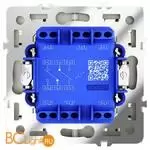 Проходной переключатель встраиваемый VOLTUM S70 двухклавишный 10А, (шелк) VLS020304 - Фото 2