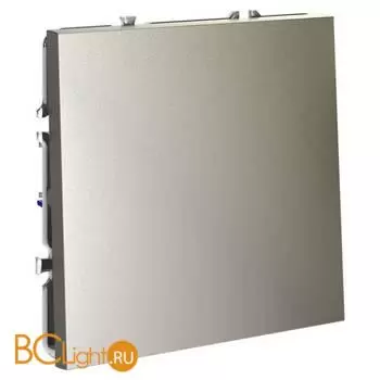 Перекрестный переключатель встраиваемый VOLTUM S70 одноклавишный 10А, (шелк) VLS010504 - Фото 1