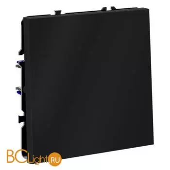 Перекрестный переключатель встраиваемый VOLTUM S70 одноклавишный 10А, (графит) VLS010507 - Фото 1