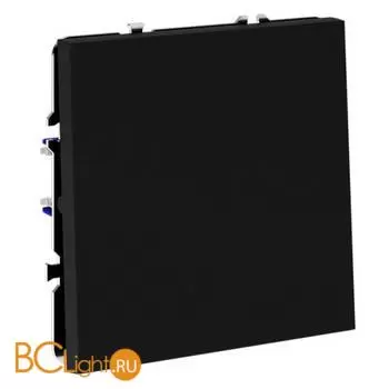 Перекрестный переключатель встраиваемый VOLTUM S70 одноклавишный 10А, (черный матовый) VLS010508 - Фото 1