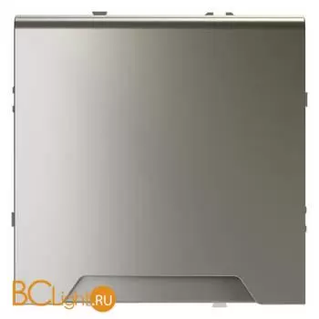 Розетка встраиваемая VOLTUM S70 с заземлением, защитными шторками и крышкой 16А, (шелк) VLS040304