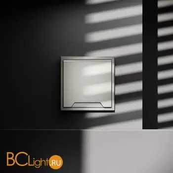 Розетка встраиваемая VOLTUM S70 с заземлением, защитными шторками и крышкой 16А, (шелк) VLS040304 - Фото 3