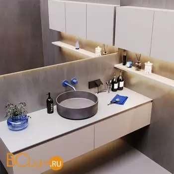 Розетка встраиваемая VOLTUM S70 с заземлением, защитными шторками и крышкой 16А, (черный матовый) VLS040308 - Фото 6