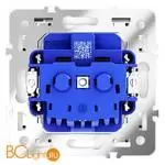 Розетка встраиваемая VOLTUM S70 с заземлением, защитными шторками и крышкой 16А, (белый глянцевый) VLS040301 - Фото 3