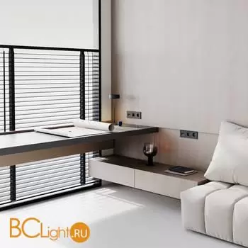 Розетка встраиваемая VOLTUM S70 с заземлением и защитными шторками, 16А, с USB, A+С, (черный матовый) VLS040508 - Фото 6