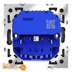 Розетка встраиваемая VOLTUM S70 с заземлением и защитными шторками, 16А, с USB, A+С, (графит) VLS040507 - Фото 2