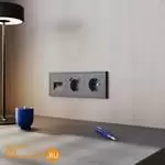 Розетка встраиваемая VOLTUM S70 с заземлением и защитными шторками, 16А, с USB, A+С, (графит) VLS040507 - Фото 5