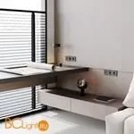 Розетка встраиваемая VOLTUM S70 с заземлением и защитными шторками, 16А, с USB, A+С, (графит) VLS040507 - Фото 6