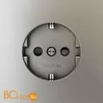 Розетка встраиваемая VOLTUM S70 с заземлением и защитными шторками, 16А, (шелк) VLS040204 - Фото 0