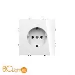Розетка встраиваемая VOLTUM S70 с заземлением и защитными шторками, 16А, (белый глянцевый) VLS040201 - Фото 8