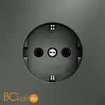 Розетка встраиваемая VOLTUM S70 с заземлением 16А, (титан) VLS040106 - Фото 0