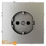 Розетка встраиваемая VOLTUM S70 с заземлением 16А, (шелк) VLS040104