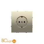 Розетка встраиваемая VOLTUM S70 с заземлением 16А, (кашемир) VLS040103 - Фото 7