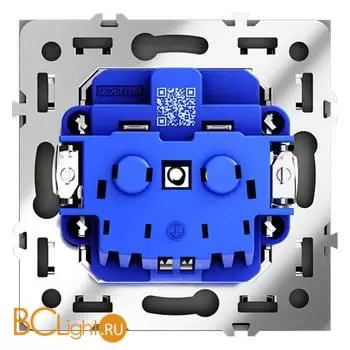 Розетка встраиваемая VOLTUM S70 с заземлением 16А, (графит) VLS040107 - Фото 5