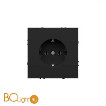 Розетка встраиваемая VOLTUM S70 с заземлением 16А, (графит) VLS040107 - Фото 7