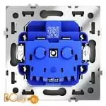 Розетка встраиваемая VOLTUM S70 с заземлением 16А, (черный матовый) VLS040108 - Фото 5