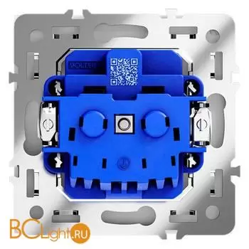 Розетка встраиваемая VOLTUM S70 с заземлением 16А, (белый матовый) VLS040102 - Фото 6
