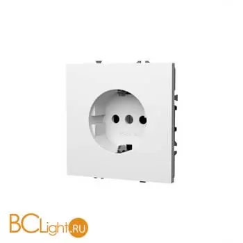 Розетка встраиваемая VOLTUM S70 с заземлением 16А, (белый глянцевый) VLS040101 - Фото 6