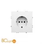 Розетка встраиваемая VOLTUM S70 с заземлением 16А, (белый глянцевый) VLS040101 - Фото 5