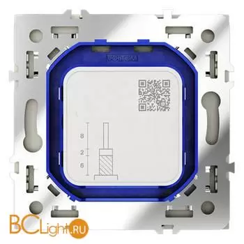 Розетка телевизионная встраиваемая VOLTUM S70 оконечная TV+SAT, (сталь) VLS060405 - Фото 2