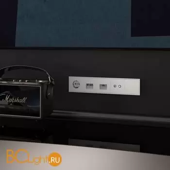 Розетка телевизионная встраиваемая VOLTUM S70 оконечная TV+SAT, (сталь) VLS060405 - Фото 5