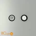 Розетка телевизионная встраиваемая VOLTUM S70 оконечная TV+SAT, (сталь) VLS060405 - Фото 0