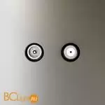 Розетка телевизионная встраиваемая VOLTUM S70 оконечная TV+SAT, (шелк) VLS060404 - Фото 0