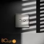 Розетка телевизионная встраиваемая VOLTUM S70 оконечная TV+SAT, (шелк) VLS060404 - Фото 3