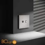 Розетка телевизионная встраиваемая VOLTUM S70 оконечная TV+SAT, (кашемир) VLS060403 - Фото 4