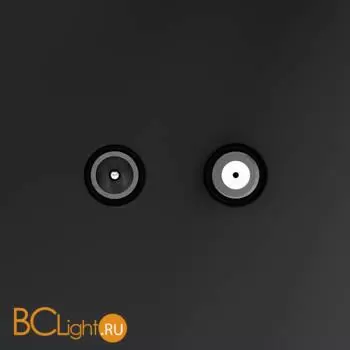 Розетка телевизионная встраиваемая VOLTUM S70 оконечная TV+SAT, (графит) VLS060407 - Фото 0