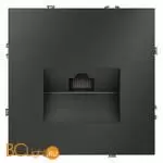 Розетка компьютерная встраиваемая VOLTUM S70 RJ45 кат.6, (титан) VLS060106