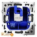 Розетка компьютерная встраиваемая VOLTUM S70 RJ45 кат.6, (титан) VLS060106 - Фото 2