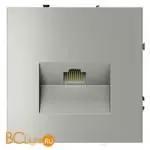 Розетка компьютерная встраиваемая VOLTUM S70 RJ45 кат.6, (сталь) VLS060105